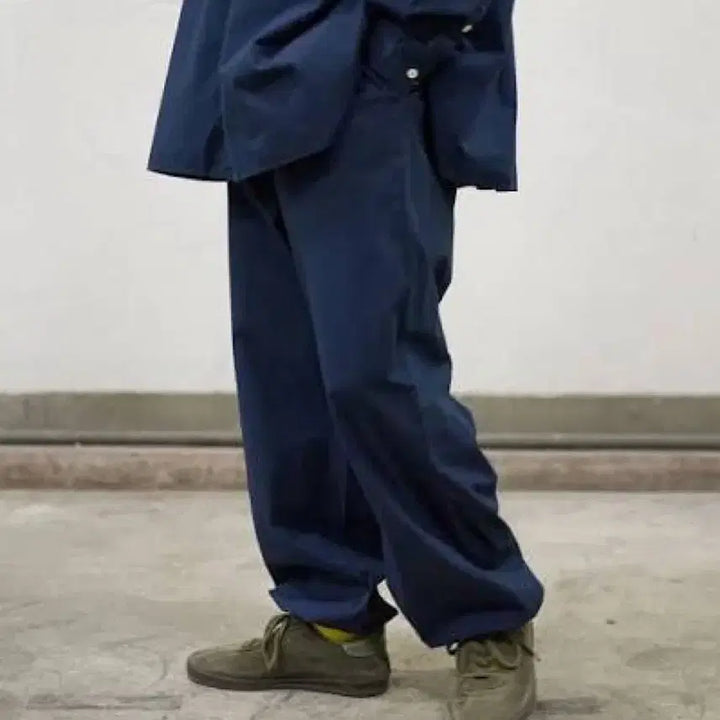 [BUNJANG] FreshService Utility Over Pants Navy / 프레쉬서비스 유틸리티 오버팬츠 네이비