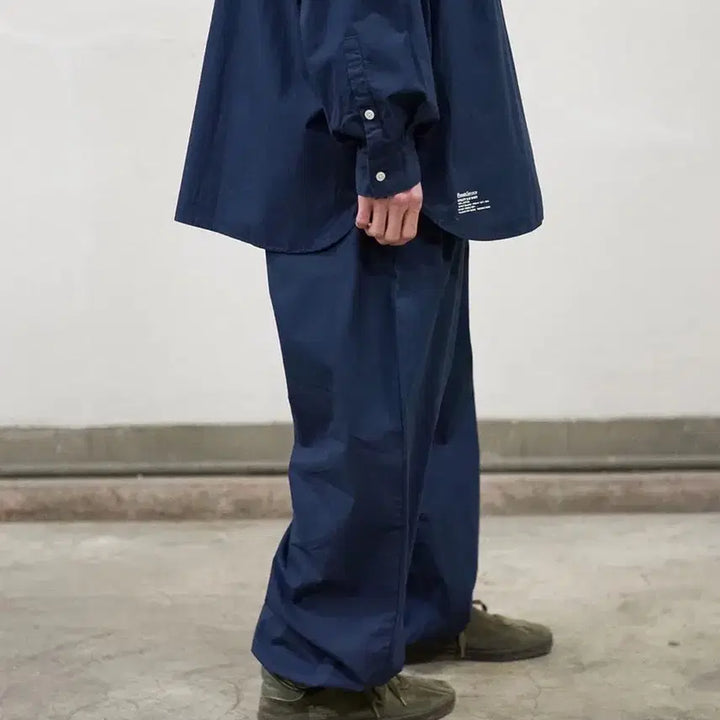 [BUNJANG] FreshService Utility Over Pants Navy / 프레쉬서비스 유틸리티 오버팬츠 네이비