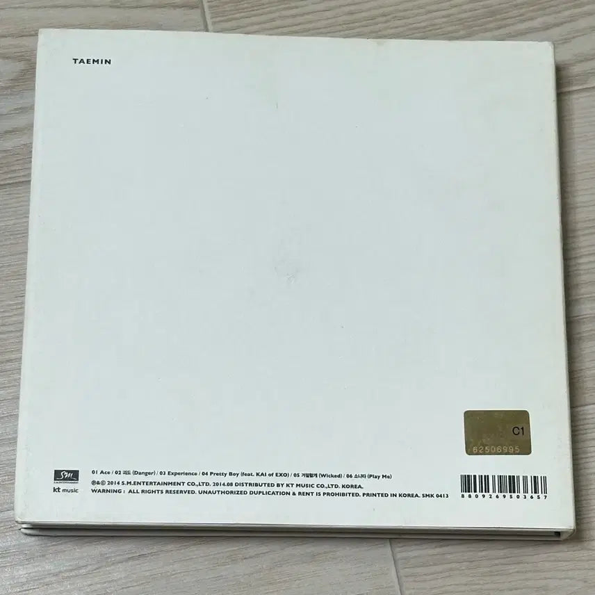 [BUNJANG] SHINee Taemin ACE Album / 샤이니 태민 에이스 ACE 앨범(포카0)