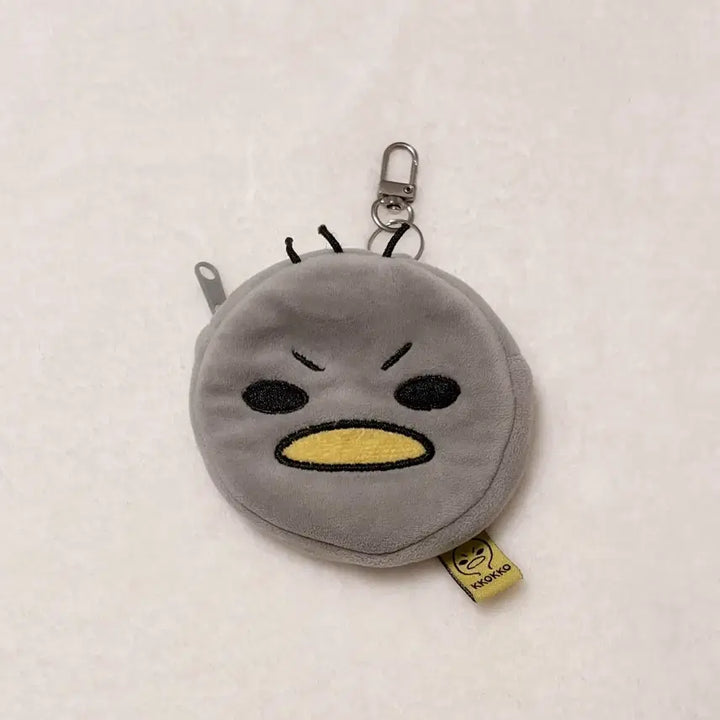 [BUNJANG] Hello Jadoo Kkocco Face Keyring / 안녕자두야 꼬꼬 파우치 얼굴 키링