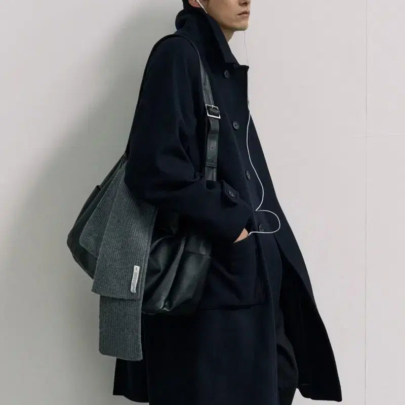 [BUNJANG] 247 Dark Navy M / 247 울 발마칸 다크네이비 M