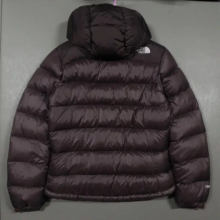 [SOLD OUT] 여성 M (85) 노스페이스 눕시 2 구스다운 후드 패딩 점퍼 브라운