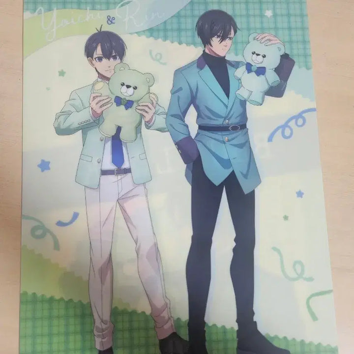 [BUNJANG] Blue Lock Isagi Yoichi Itoshi Rin A4 Clear File / 블루록 이사기 요이치 이토시 린 A4 클리어파일