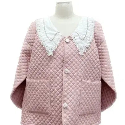 [BUNJANG] Retromance Pink Quilted Magoja / 레트로맨스 핑크 퀼팅  마고자