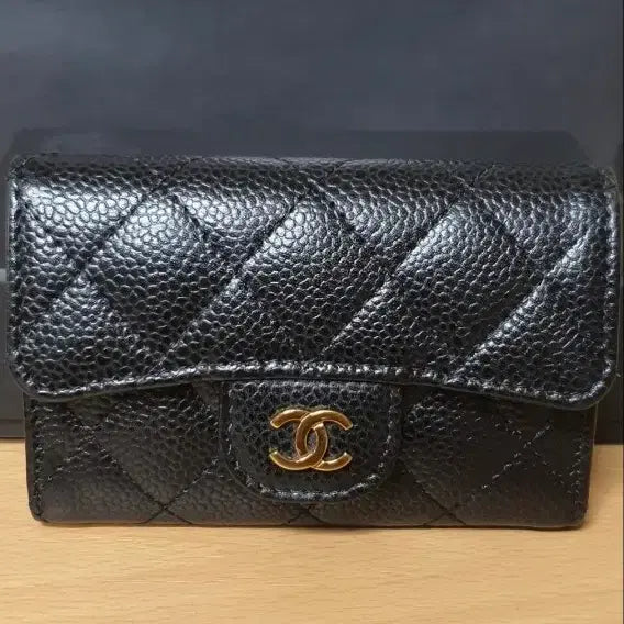 [BUNJANG] Chanel Classic Caviar Card Wallet / 샤넬 캐비어 클똑 카드지갑/지갑 내장칩 새상품급 정품(감정O)
