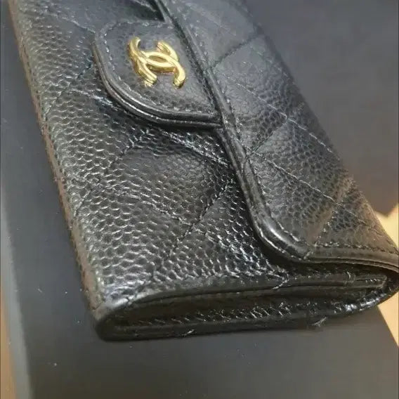 [BUNJANG] Chanel Classic Caviar Card Wallet / 샤넬 캐비어 클똑 카드지갑/지갑 내장칩 새상품급 정품(감정O)
