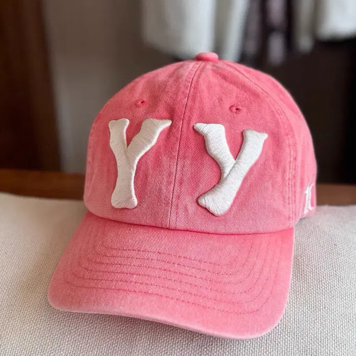 [BUNJANG] Open YY Heart Bone Ball Cap / [새상품] Open YY 하트 본 볼캡