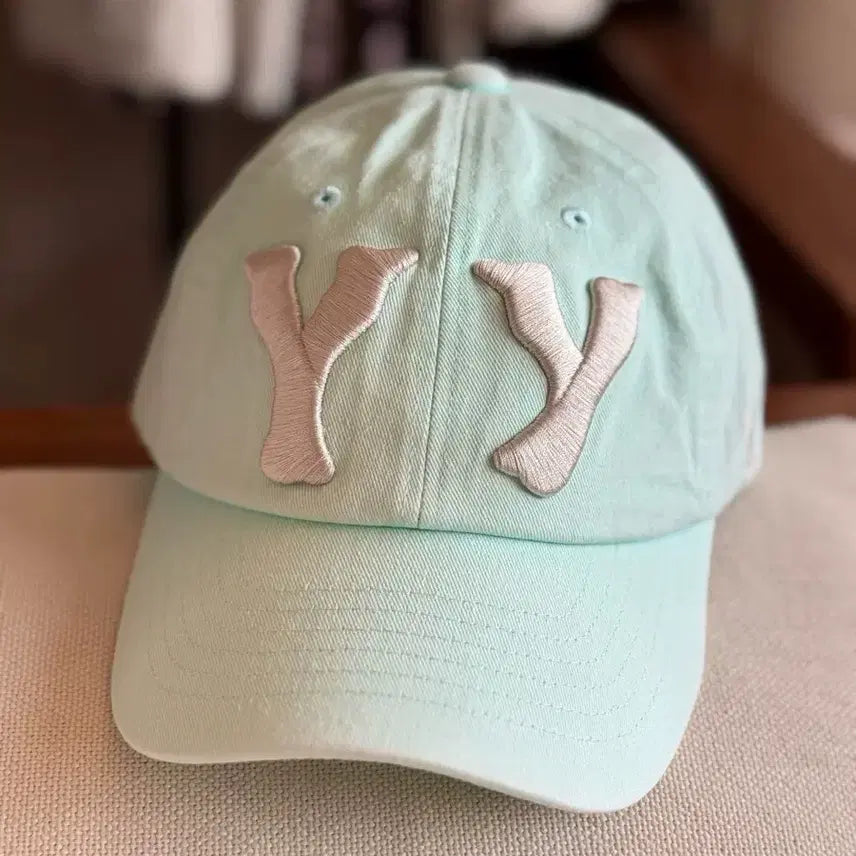 [BUNJANG] Open YY Heart Bone Ball Cap / [새상품] Open YY 하트 본 볼캡