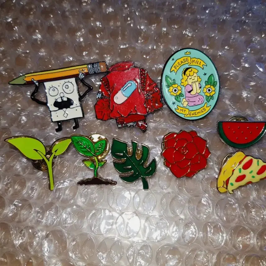 [BUNJANG] Pin Badge Set / 핀뱃지 9개세트 팝니다