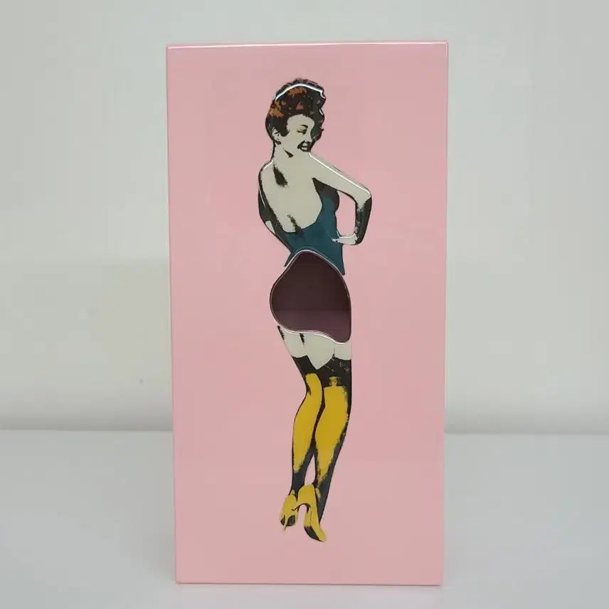 [BUNJANG] Pin-up Girl Tissue Box / 각티슈 케이스 핀업걸 티슈업걸 스펙트럼 핑크 화장대 카페 인테리어 소품
