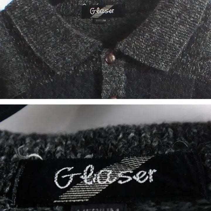 [BUNJANG] Vintage Style Check Pattern Knit / 빈티지 스타일 체크 패턴 니트