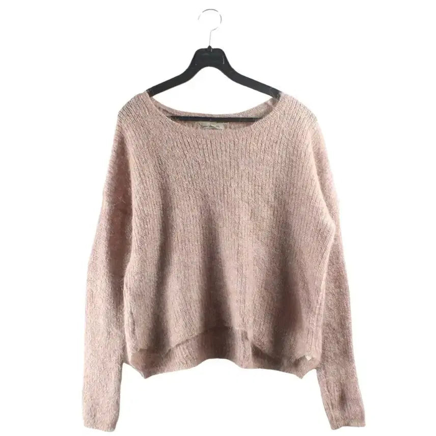 [BUNJANG] Pink Loose Fit Knit Sweater / 핑크색 루즈핏 니트 스웨터