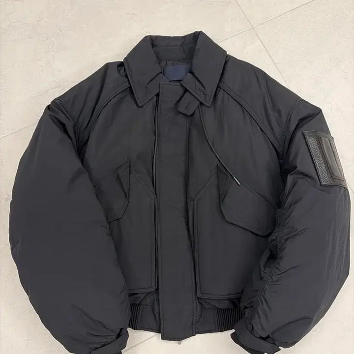 [BUNJANG] JunJ 23SS Cotton Nylon Stand Collar Blouson / 준지 23SS 코튼 나일론 스탠 칼라 블루종