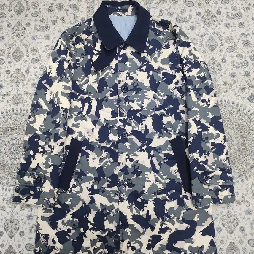 [BUNJANG] MVIO NY10 Camouflage Field Jacket 105 / MVIO NY10 카모플라쥬 야상 자켓 105