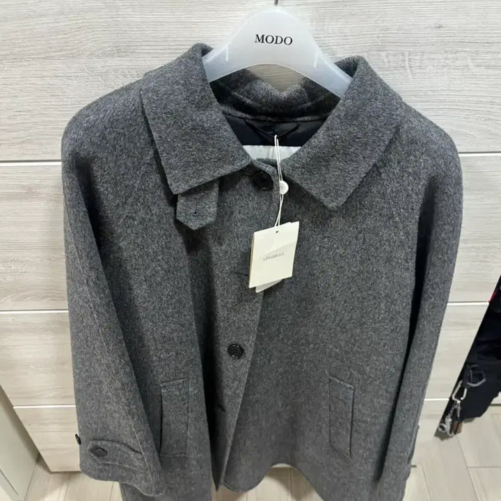 [BUNJANG] Ring Seoul Handmade Half Coat / 링서울 핸드메이드 하프코트 차콜 새상품