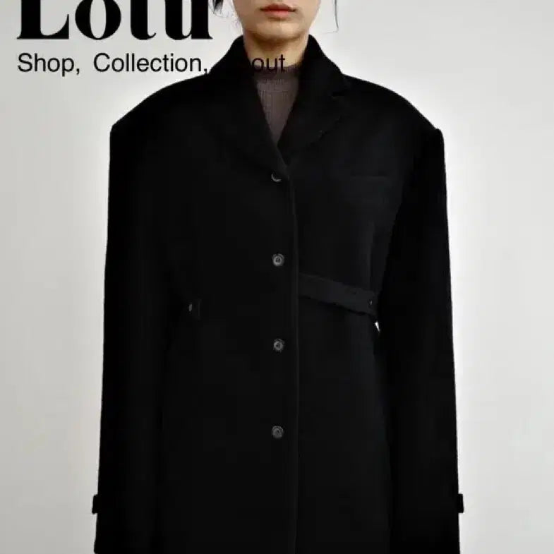 [BUNJANG] Loto Fuzzy Heavy Wool Coat / 로투 퍼지 헤비 울 코트