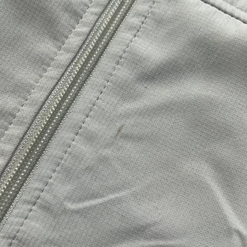 [BUNJANG] Adidas White Windbreaker Jersey / 아디다스 화이트 바람막이 져지