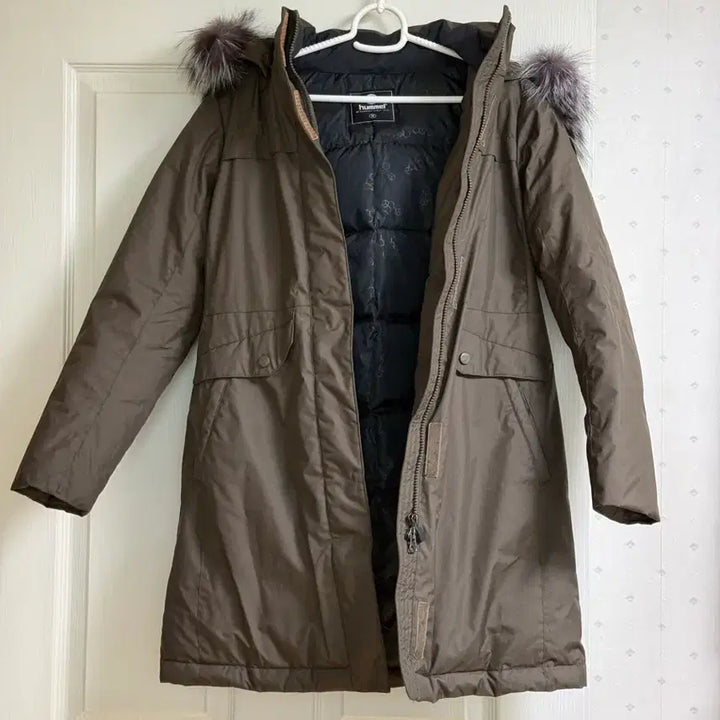 [BUNJANG] Hummel Women's Padded Jacket (Brown) / Hummel 여성 패딩 90사이즈 브라운