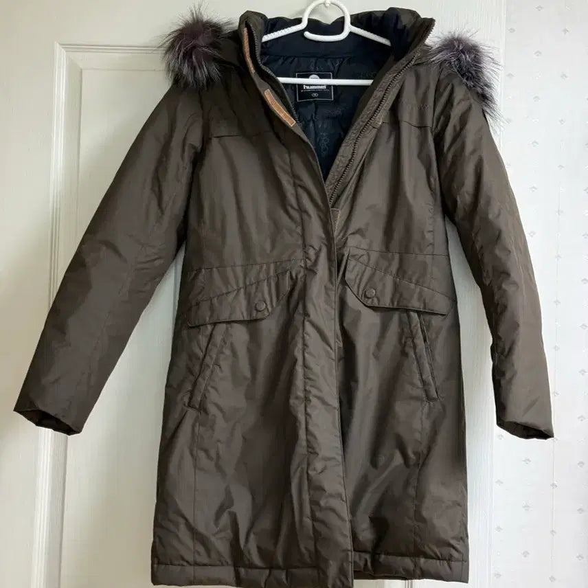 [BUNJANG] Hummel Women's Padded Jacket (Brown) / Hummel 여성 패딩 90사이즈 브라운