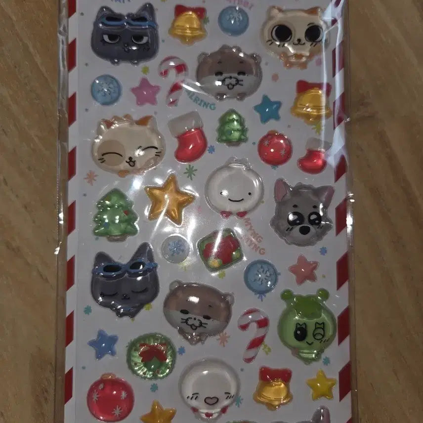 [BUNJANG] Bbynekkdo Christmas Sticker / 쁘넥도 크리스마스 스티커