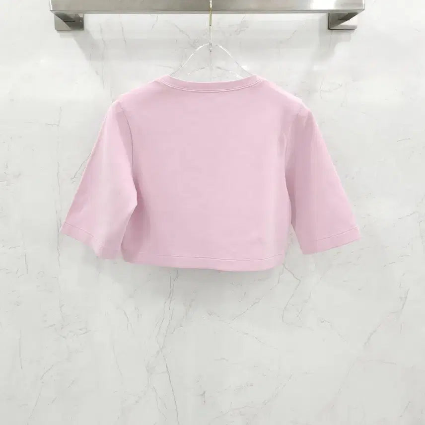 [BUNJANG] Loewe Pixel Anagram Printing Crop T-Shirt / XS / 로에베 픽셀 아나그램 프린팅 크롭 반팔 티셔츠