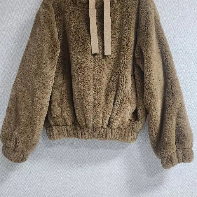 [BUNJANG] Zara Faux Fur Hooded Jacket / 자라 퍼후드자켓