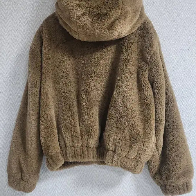 [BUNJANG] Zara Faux Fur Hooded Jacket / 자라 퍼후드자켓