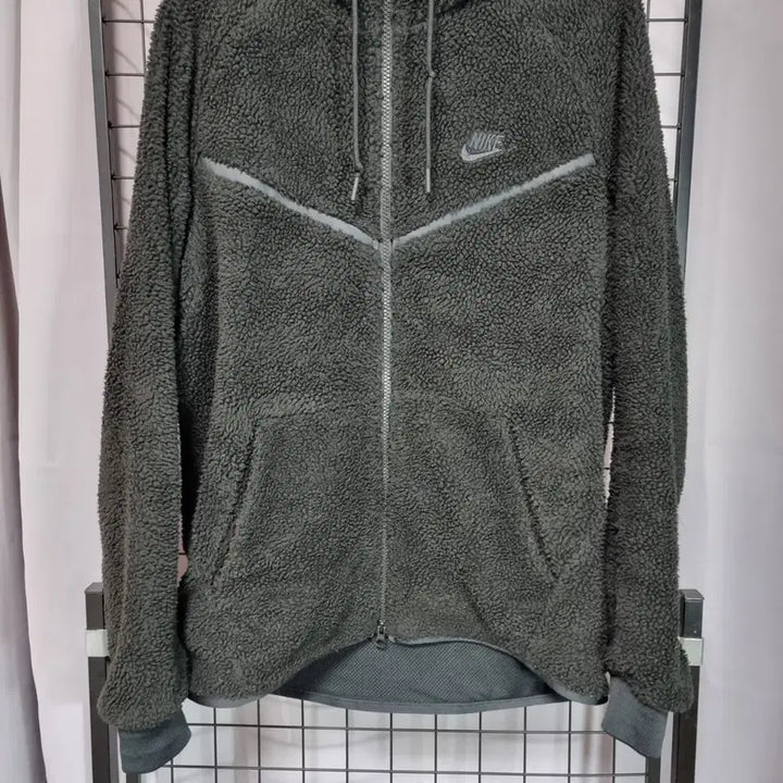[BUNJANG] Nike NSW Windrunner Tech Fleece Full-Zip Hoodie / 나이키 후리스 NSW 윈드러너 테크 플리스 풀집 후디 뽀글이 100 L