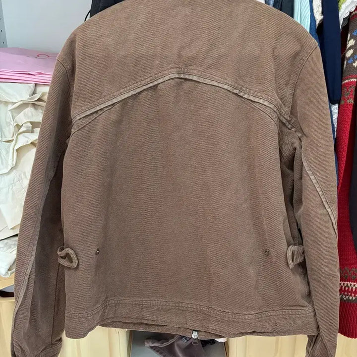 [BUNJANG] TheColdestMoment Jacket Brown M Size / thecoldestmoment 더콜디스트모먼트 브라운 자켓 M 갈색