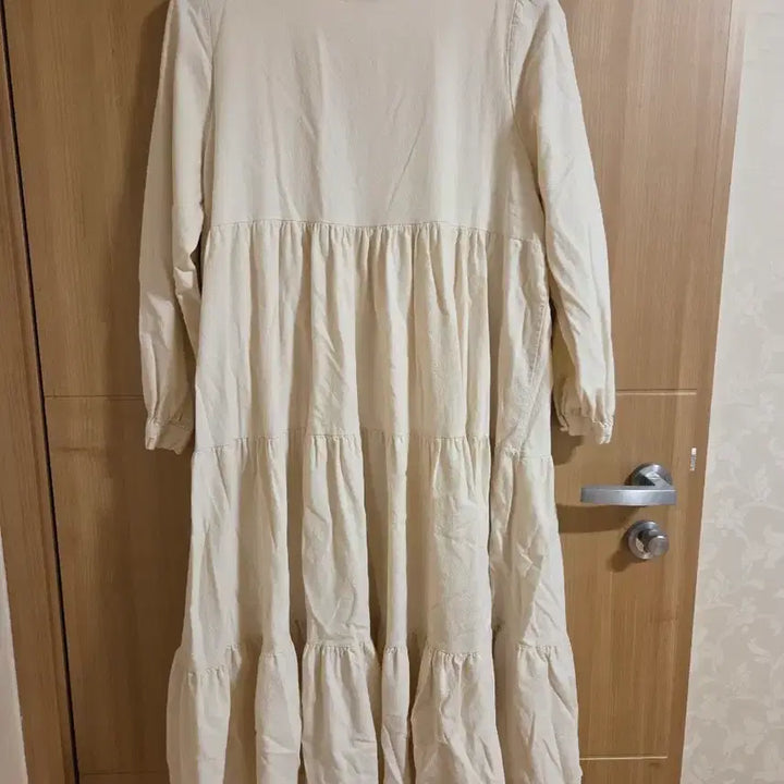 [BUNJANG] Aloha Ivory Long Dress / Aloha 아이보리 롱 원피스 (임부복용 추천, made in Korea