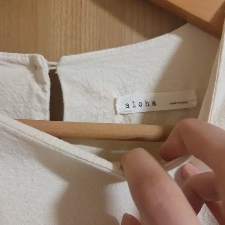 [BUNJANG] Aloha Ivory Long Dress / Aloha 아이보리 롱 원피스 (임부복용 추천, made in Korea