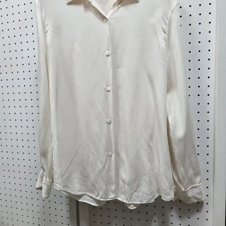 [BUNJANG] Theory Ivory Blouse / (000901)Theory 띠어리 아이보리 블라우스