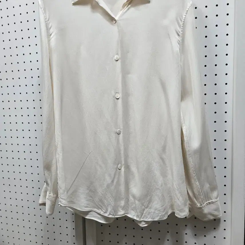 [BUNJANG] Theory Ivory Blouse / (000901)Theory 띠어리 아이보리 블라우스