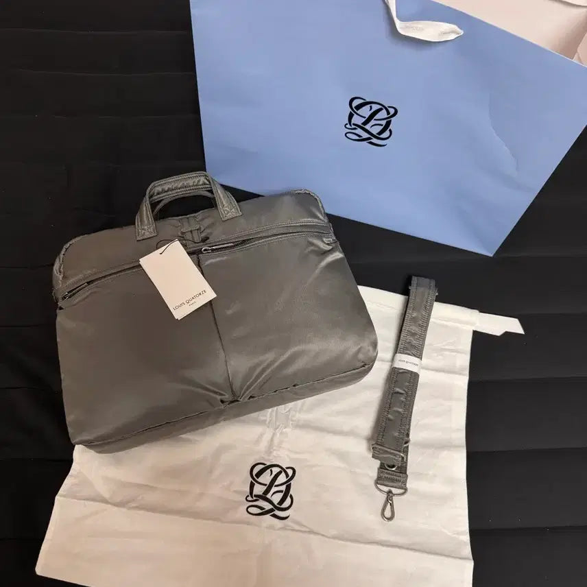 [BUNJANG] Louis Quatorze New Heritage Nylon Briefcase / [새제품] 루이까또즈 26년 신상 뉴 헤리티지 나일론 브리프케이스
