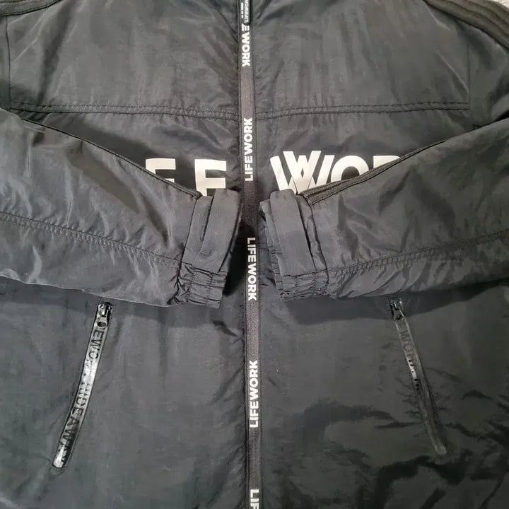 [BUNJANG] LifeWork Hideaway UNI Color Block Padded Jacket / 라이프워크 패딩 하이드어웨이 UNI 컬러블럭 점퍼 자켓 M