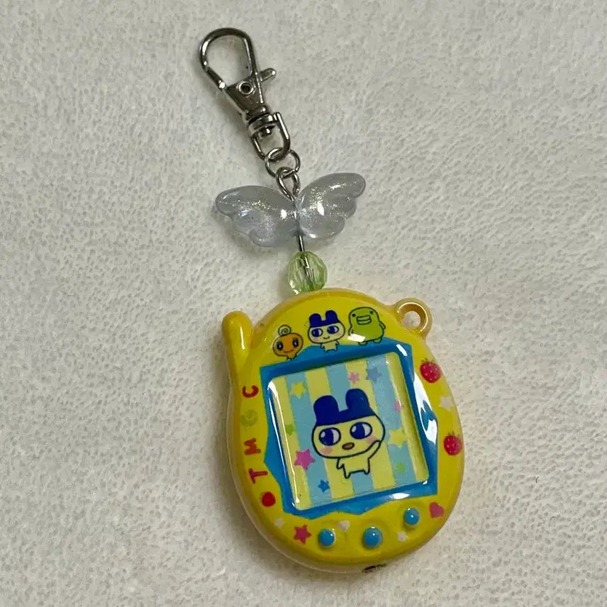 [BUNJANG] Tamagotchi Charm Yellow / 다마고치 키링