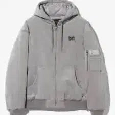 [BUNJANG] Brownbreath Corduroy Hooded Jacket Gray M / 브라운브레스 코듀로이 후드자켓 그레이 M