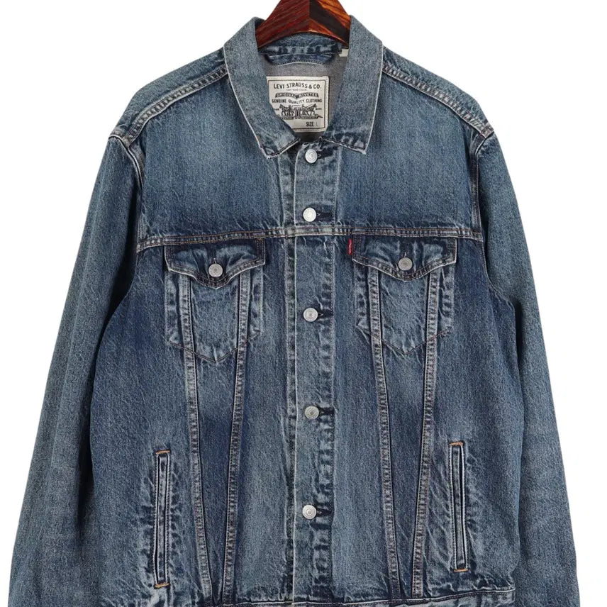 [BUNJANG] Levi's Nathaniel Russell 3rd Gen Denim Jacket / 리바이스 X 나다니엘 러셀어스 3세대 데님 자켓 L / k2628