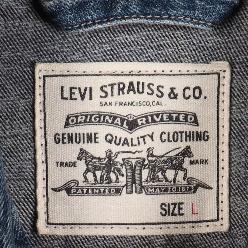 [BUNJANG] Levi's Nathaniel Russell 3rd Gen Denim Jacket / 리바이스 X 나다니엘 러셀어스 3세대 데님 자켓 L / k2628