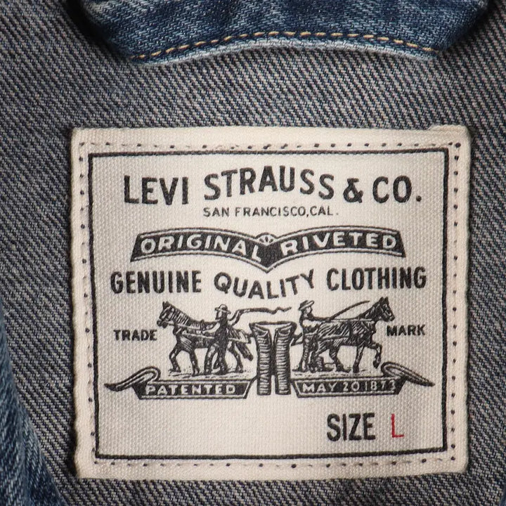 [BUNJANG] Levi's Nathaniel Russell 3rd Gen Denim Jacket / 리바이스 X 나다니엘 러셀어스 3세대 데님 자켓 L / k2628