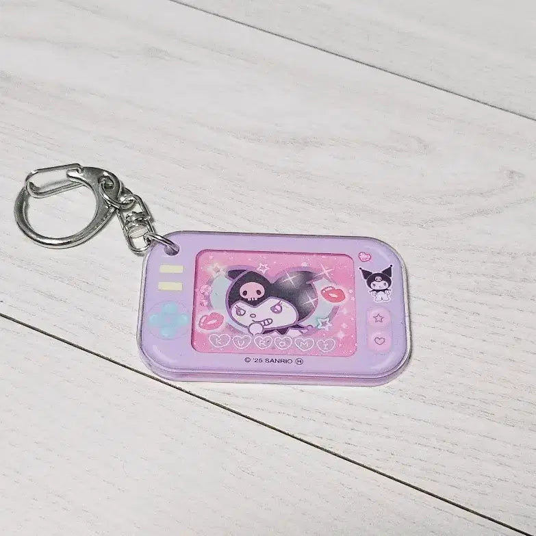[BUNJANG] Sanrio Kuromi Square Keyring / 일본 도쿄 산리오 쿠로미 사각형 키링 판매!