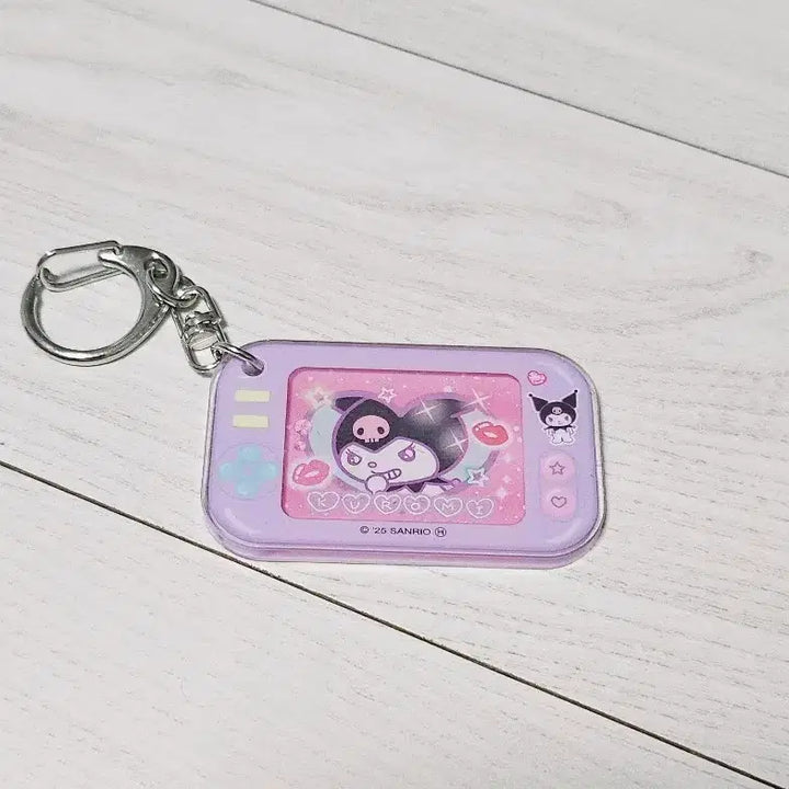 [BUNJANG] Sanrio Kuromi Square Keyring / 일본 도쿄 산리오 쿠로미 사각형 키링 판매!