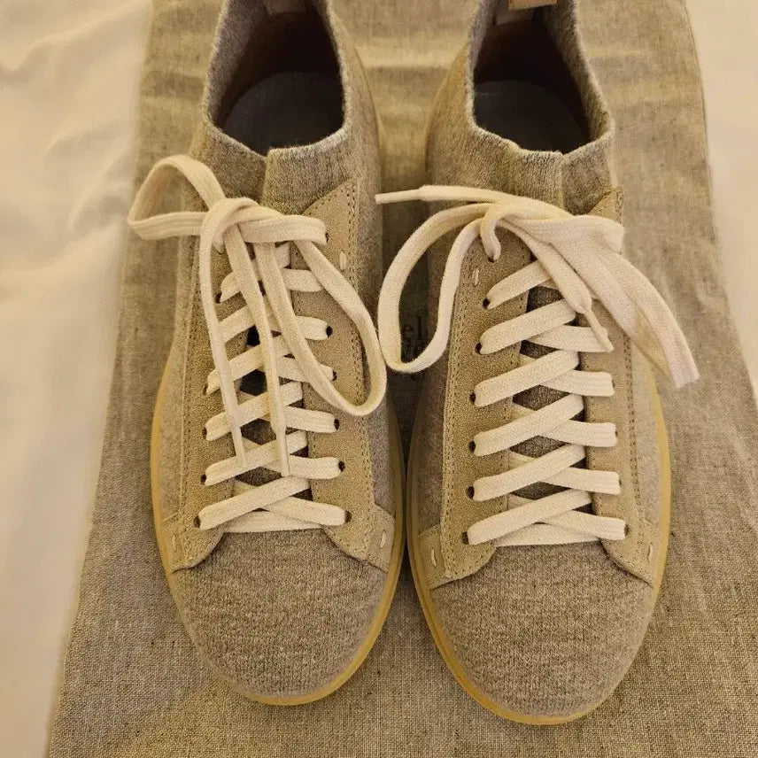 [BUNJANG] Suede Sneakers - Size 40 (265-270mm) / 회색 스웨이드 스니커즈 운동화