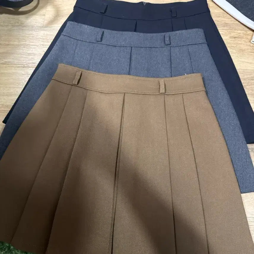 [BUNJANG] Pleated Mini Skirt / 플리츠 미니 스커트