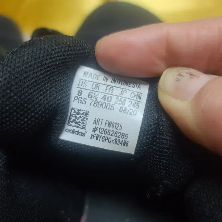 [BUNJANG] Adidas Cloudfoam Sneakers / 아디다스 운동화 검흰 클라우드폼:상태는최상입니다