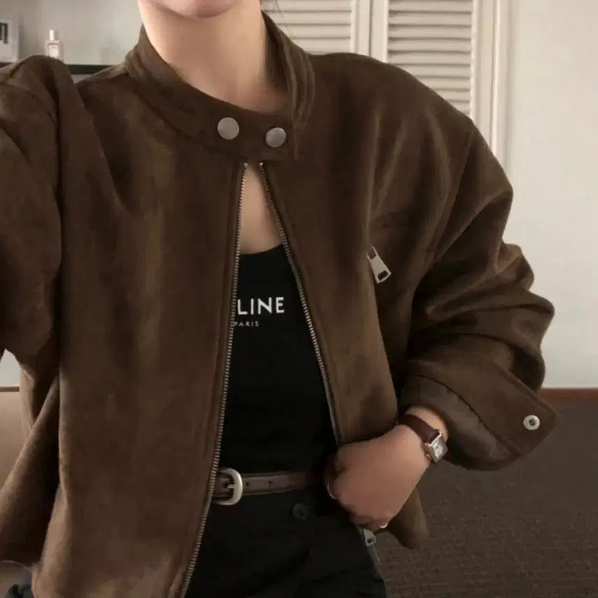 [BUNJANG] Beidelei Suede Jacket / 베이델리 스웨이드 자켓