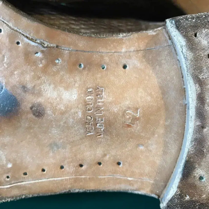 [BUNJANG] Tonello HORSE BAN Taupe Shoes / (N)토넬로 HORSE BAN Taupe 구두 42