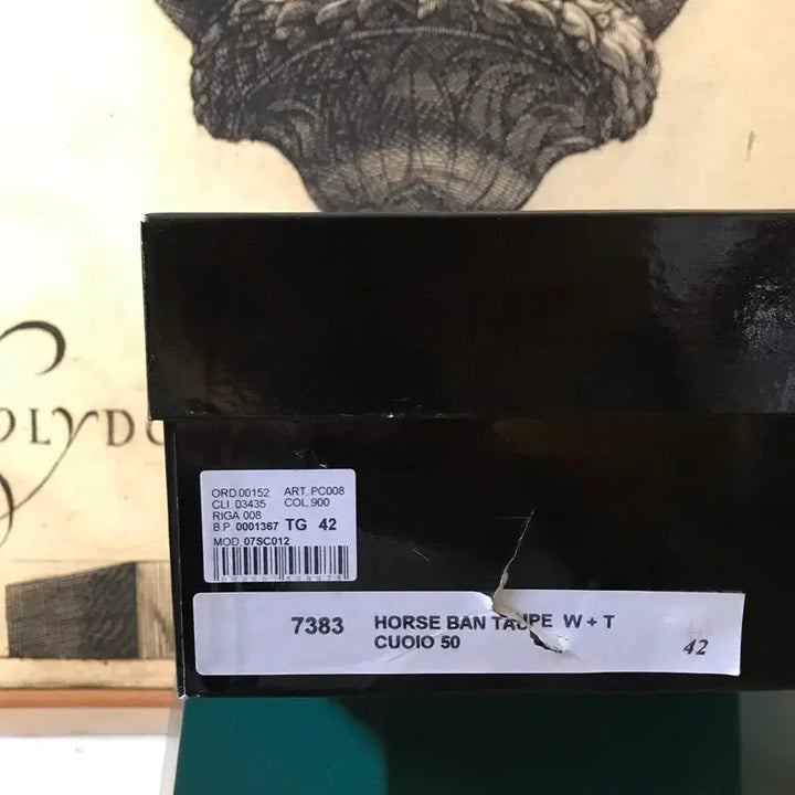 [BUNJANG] Tonello HORSE BAN Taupe Shoes / (N)토넬로 HORSE BAN Taupe 구두 42