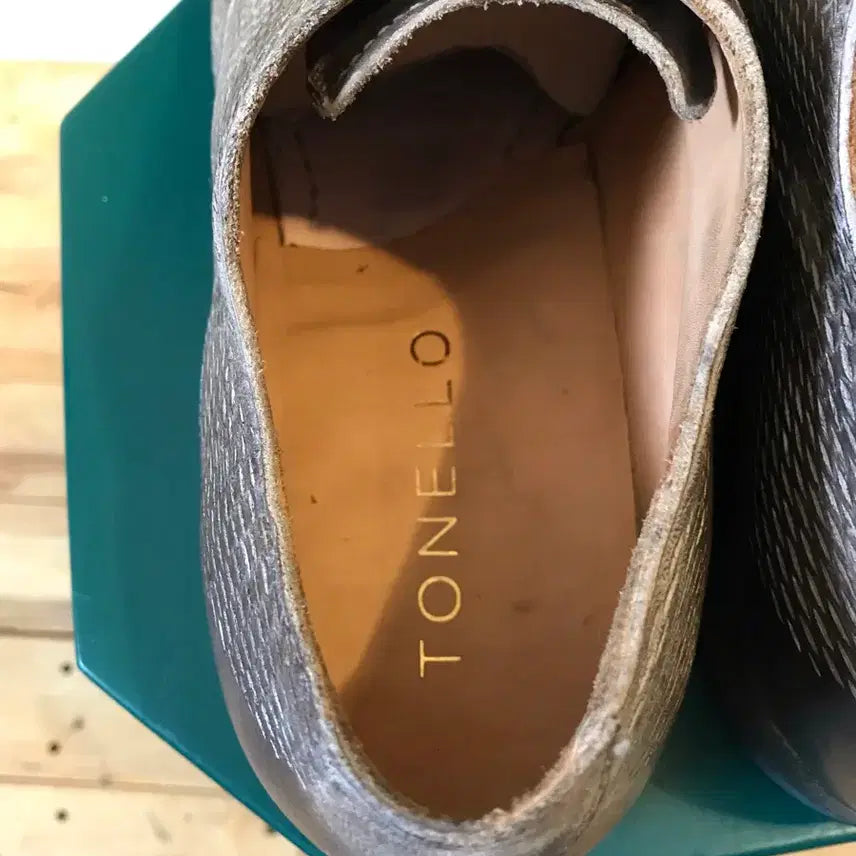 [BUNJANG] Tonello HORSE BAN Taupe Shoes / (N)토넬로 HORSE BAN Taupe 구두 42
