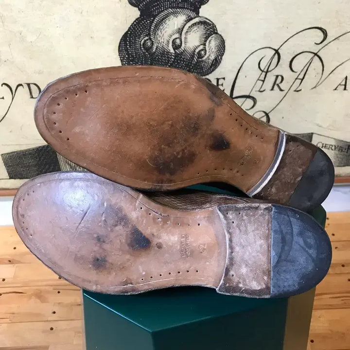 [BUNJANG] Tonello HORSE BAN Taupe Shoes / (N)토넬로 HORSE BAN Taupe 구두 42